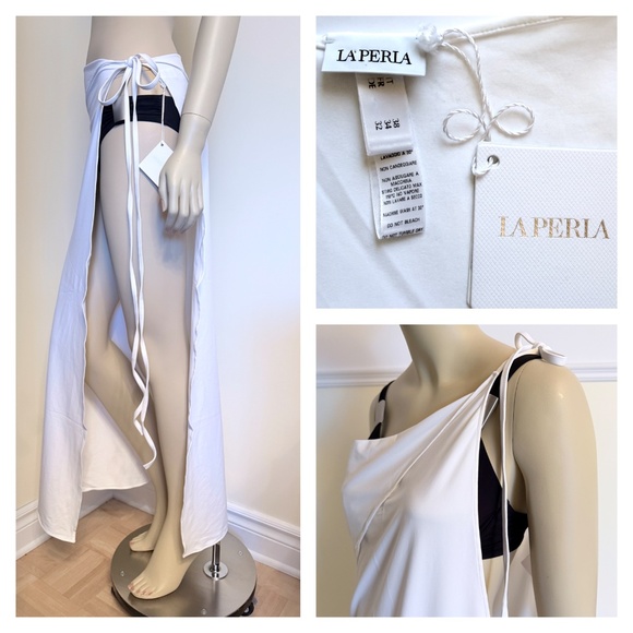LA PERLA white sarong or cover-up - Picture 2 of 16